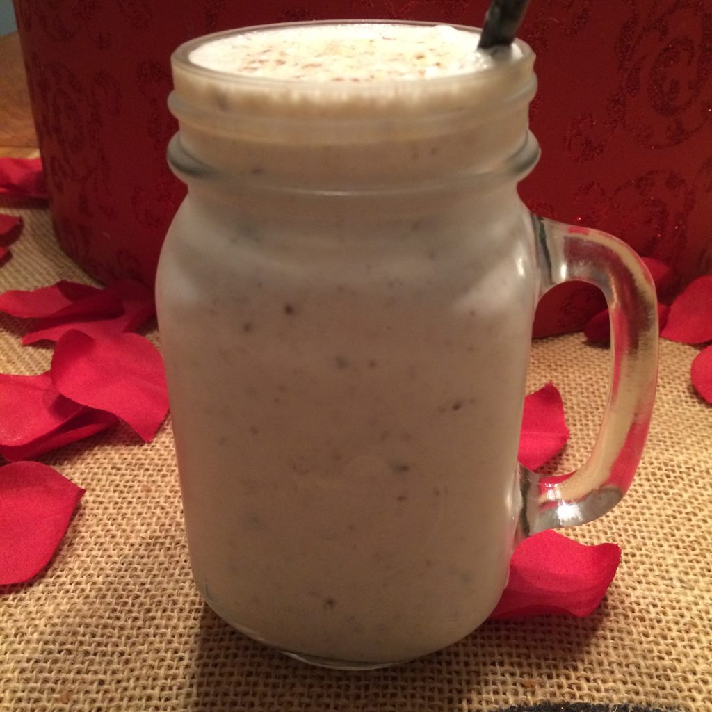 Delicious, low carb Turtle Cheesecake Shake THMS