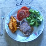 Salmon and Sweet Potato Meal