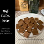 Nut Butter Fudge THMS with dairy-free & flavor variations