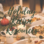 Holiday THM Recipe Resources from Coach Amanda D